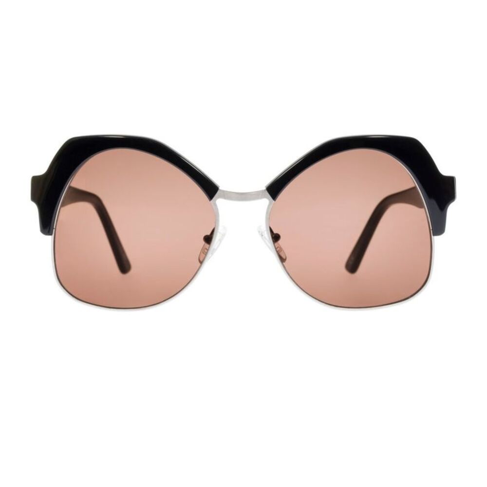Andy Wolf Black Metal & Plastic Women's Sunglasses